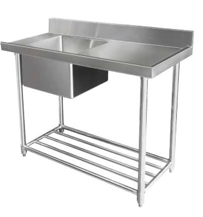 Mixrite Stainless Steel Dishwasher Single Inlet Sink - WSS17120L