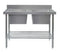 Mixrite Double Sink Bench - W2400 X D600 X H900 - SS2624R