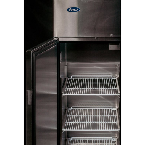 Atosa Top Mount 3 Solid Door Upright Freezer - MBF8003