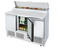 Atosa Three Doors Open Top Saladette 1365mm - ESL3853