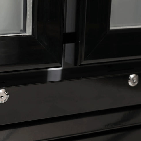 Premium 3 Glass Door Flower Fridge - SM2000GFF