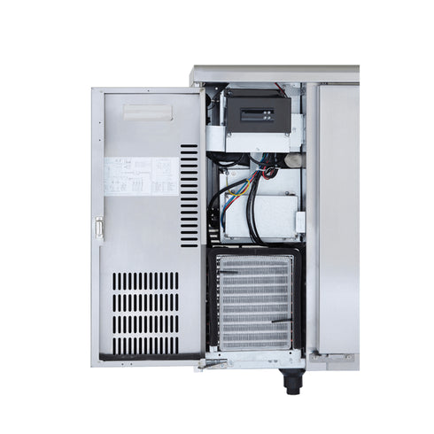 Panasonic 2 Solid Door Slimline Type Fridge 214L - SUR-1261HP
