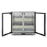 AG Twin Door Bar Fridge - Stainless Body & Doors 2SBR-H