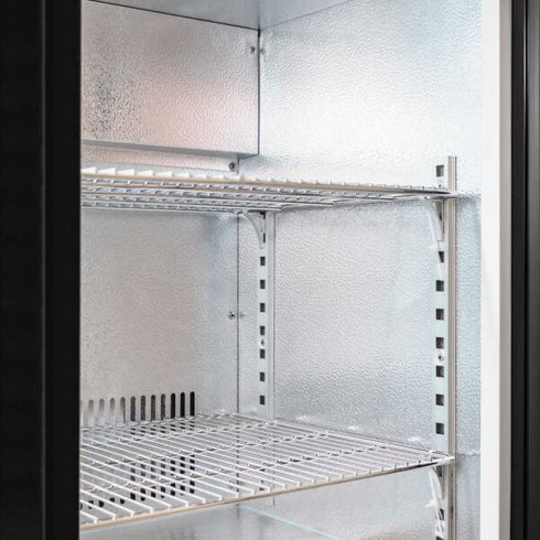 AG Three Sliding Door Bar Fridge - Black Body & Doors 3BBR-S
