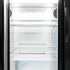 Three Door Bar Fridge - Black Body & Doors - BEER3