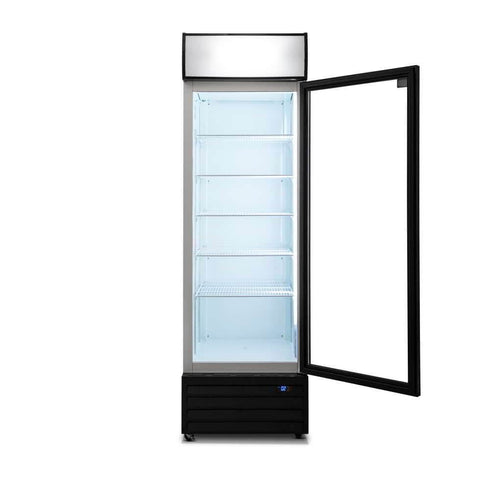 AG 420 Litre Single Door Upright Display Fridge - Glass Door - CU420TNG