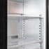 AG Twin Sliding Door Bar Fridge - Black Body & Doors 2BBR-S