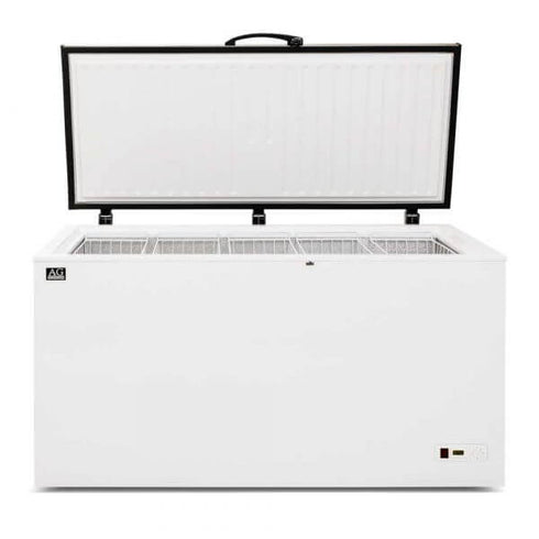 AG Stainless Lid Chest Freezer - 450L BD550S