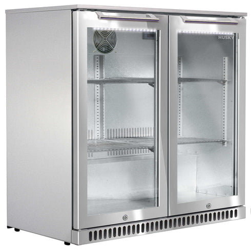 Husky 190L Two Doors Outdoor Bar Fridge - ALF-C2-840