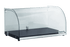 Exquitive Curved Glass Ambient Counter Top Display Cabinet – Elegant Walnut Colour - CD25-W