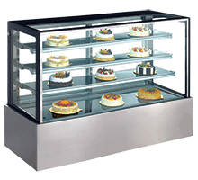 Exquisite Four Tiers Cake Display Refrigerators - CDC1500