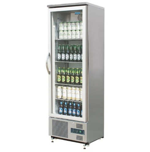 Polar G-Series Single Glass Door Upright Bar Fridge CK479-A