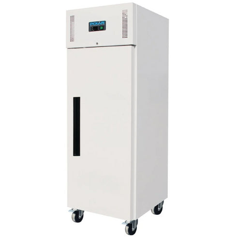 Polar G-Series Single Door Upright Freezer White 600Ltr CK480-A