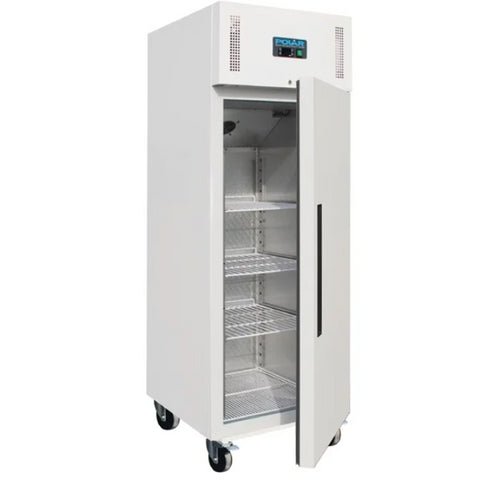 Polar G-Series Single Door Upright Freezer White 600Ltr CK480-A