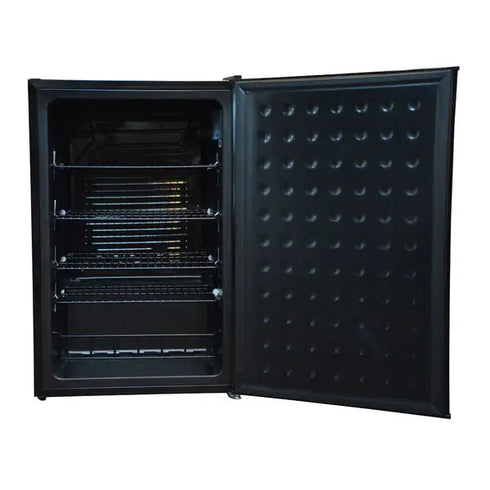 Husky 130L Solid Door Bar Fridge in Black - CKK130-264-BK-AU-HU.1