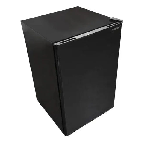 Husky 130L Solid Door Bar Fridge in Black - CKK130-264-BK-AU-HU.1