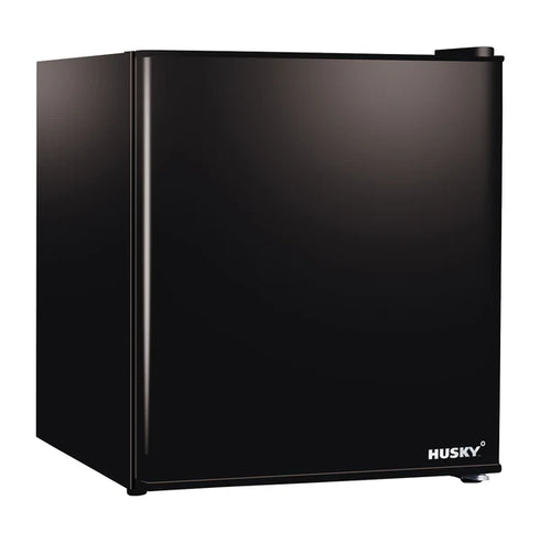 Husky 43L Solid Door Mini Bar Fridge in Black - CKK43-262-BK-AU.1