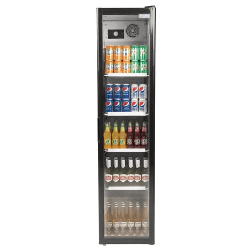 Polar G-Series Single Glass Door Slimline Upright Bottle Cooler 300Ltr CS586-A