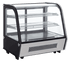 Exquisite Counter Top Cold Cake Display Curved Glass 120L - CTC120