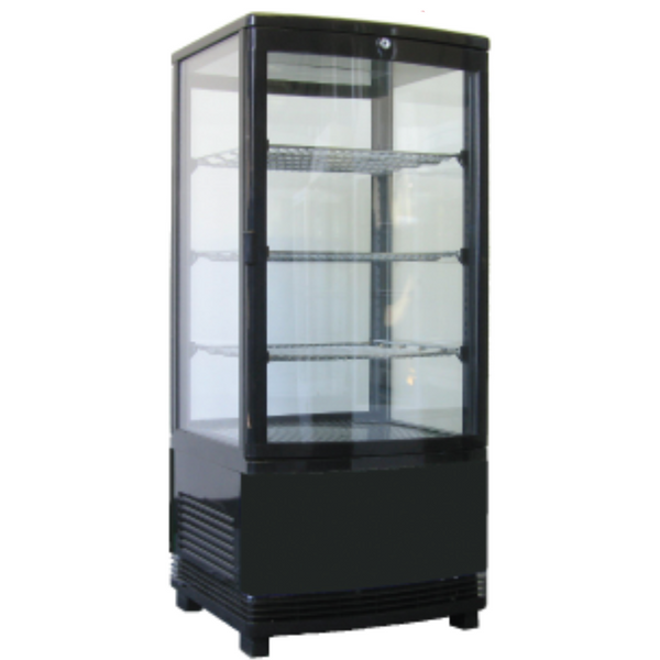 Exquisite Counter Top Display Fridge 86 Litres CTD78LED OzCoolers