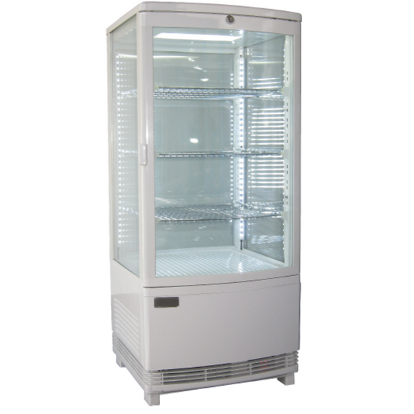 Exquisite Counter Top Display Fridge 86 Litres CTD78LED OzCoolers