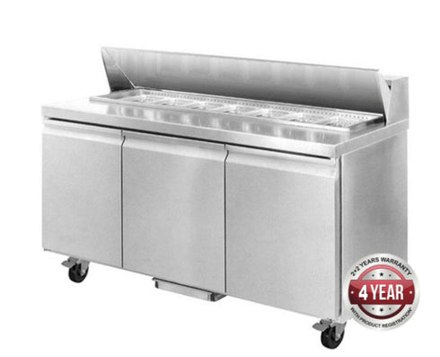 Thermaster three-door Sandwich Bar - SLB150