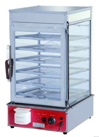 Benchstar Heavy-Duty Electric steamer display cabinet 1.2kw - MME-600H-S