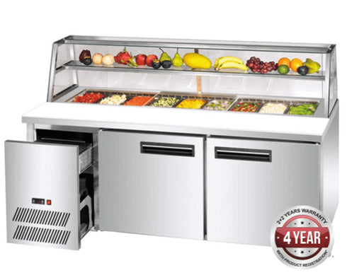 Thermaster two large door DELUXE Sandwich Bar - SCB/18