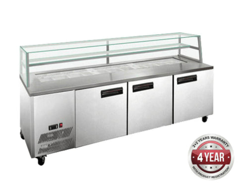 Thermaster three door DELUXE Sandwich Bar - SCB/21