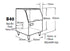 Ice-o-matic Storage Bin 156kg Storage - B40