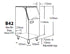 Ice-o-matic Storage Bin 160kg Storage- B42