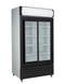 Thermaster Sliding Two Glass Door Upright Drink Fridge - LG-1000SDB