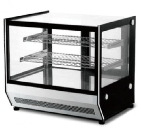 Bonvue Counter Top Square Glass Hot Food Display - GN-900HRT