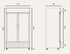 Exquisite Double Door Upright Display Fridge 1000 Litres - DC1000P