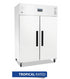 Polar G-Series 2 Door Upright Fridge White 1200Ltr DL898-A