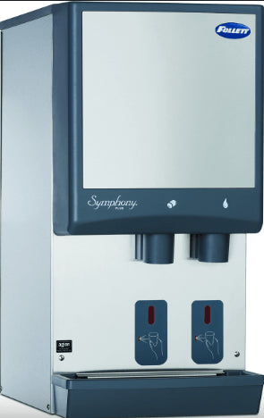 Follett 12 Series Symphony Plus Countertop Ice & Water Dispenser- E12CI414A-S