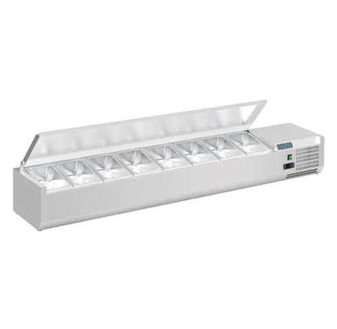 Polar G-Series Countertop Prep Fridge with Lid 8x 1/4GN FA856-A