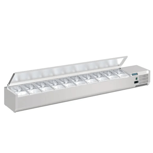 Polar G-Series Countertop Prep Fridge with Lid 10x 1/4GN FA857-A