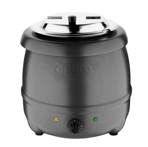 Apuro Graphite Grey Soup Kettle 10Ltr G107-A
