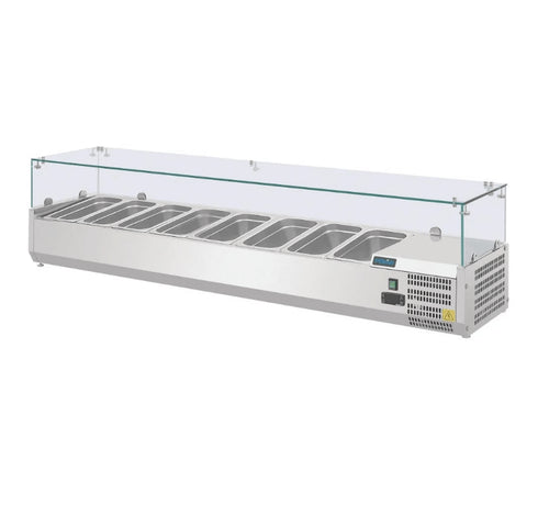 Polar G-Series Countertop Prep Fridge 8x 1/4GN G610-A