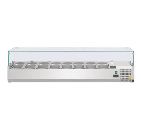 Polar G-Series Countertop Prep Fridge 8x 1/4GN G610-A