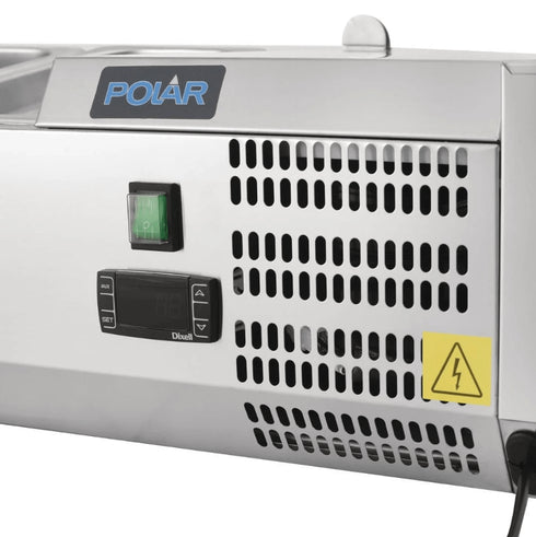 Polar G-Series Countertop Prep Fridge 8x 1/4GN G610-A