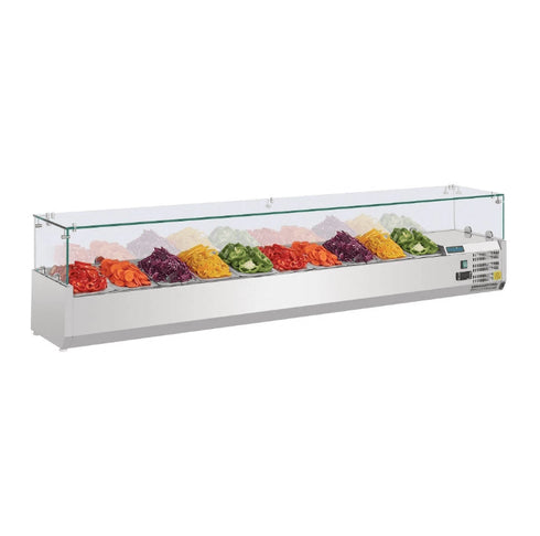 Polar G-Series Countertop Prep Fridge 10x 1/4GN G611-A