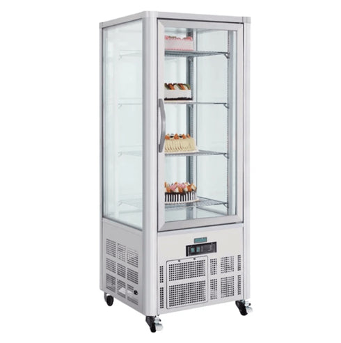 Polar G-Series Single Glass Door Patisserie Display Fridge 400Ltr GD881-A