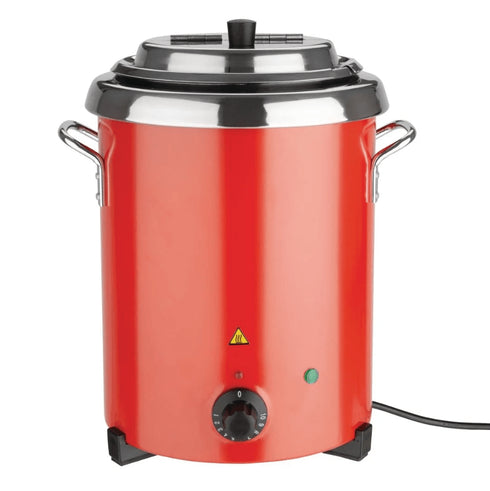 Apuro Red Soup Kettle 5.7Ltr GH227-A