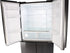 Husky French Door Fridge/Freezer In Black Stainless Steel 545L - HUS-545FDBIX
