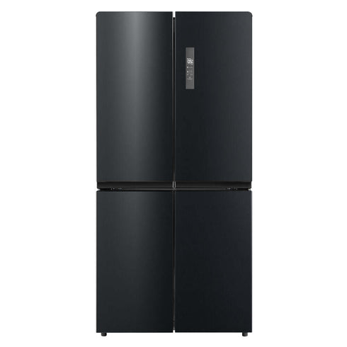 Husky French Door Fridge/Freezer In Black Stainless Steel 545L - HUS-545FDBIX