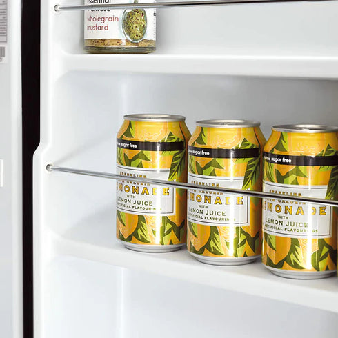 Husky 110L Retro Style Bar Fridge in White - HUS-RETRO112WHT.1