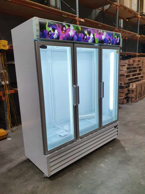 Crusader 3 Glass Door Flower Display Fridge 1500Ltr - CCE1630FLOWER