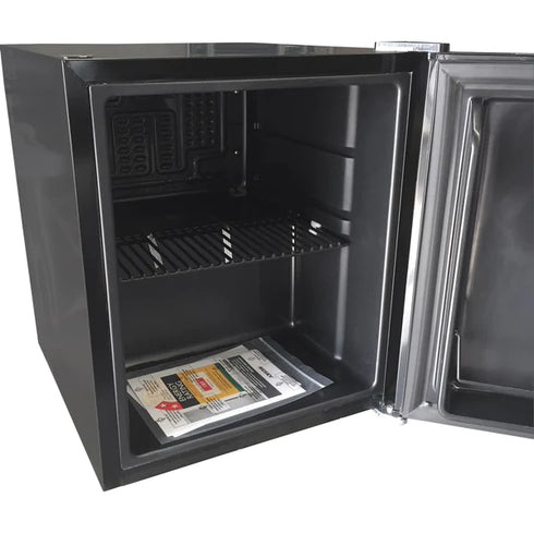 Husky 43L Solid Door Mini Bar Fridge in Black - CKK43-262-BK-AU.1